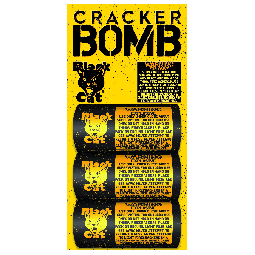 BLACK CAT CRACKER BOMB