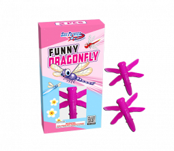 HAPPY FUNNY DRAGONFLY