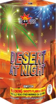 WORLD CASS DESERT AT NIGHT