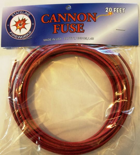 MOISTURE RESISTANT CANNON / VISCO FUSE (We do not ship) Made in USA