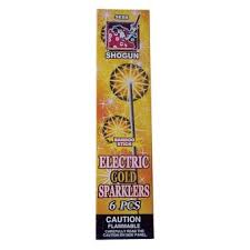 SHOGUN 10" GOLD SPARKLER